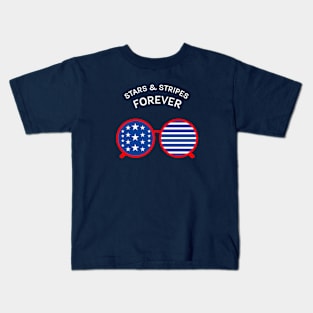 Stars & Stripes Forever Independence Day Kids T-Shirt